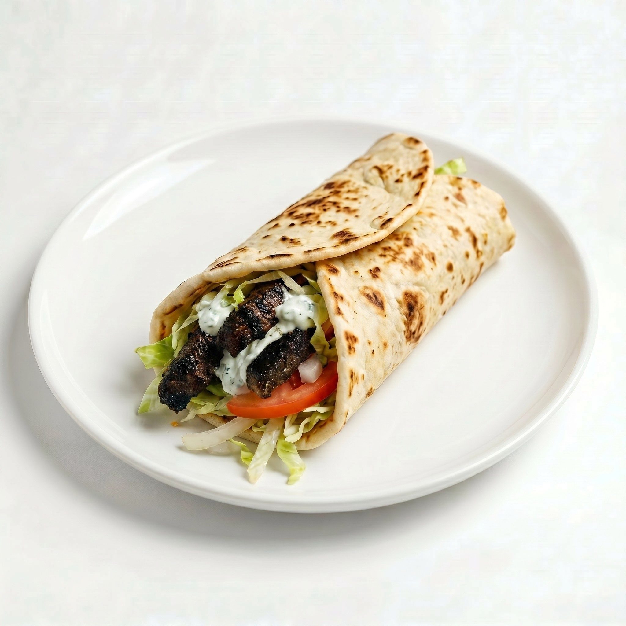 Lamb Kabob Wrap.