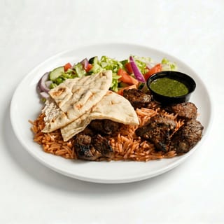 Beef Kabob Plate