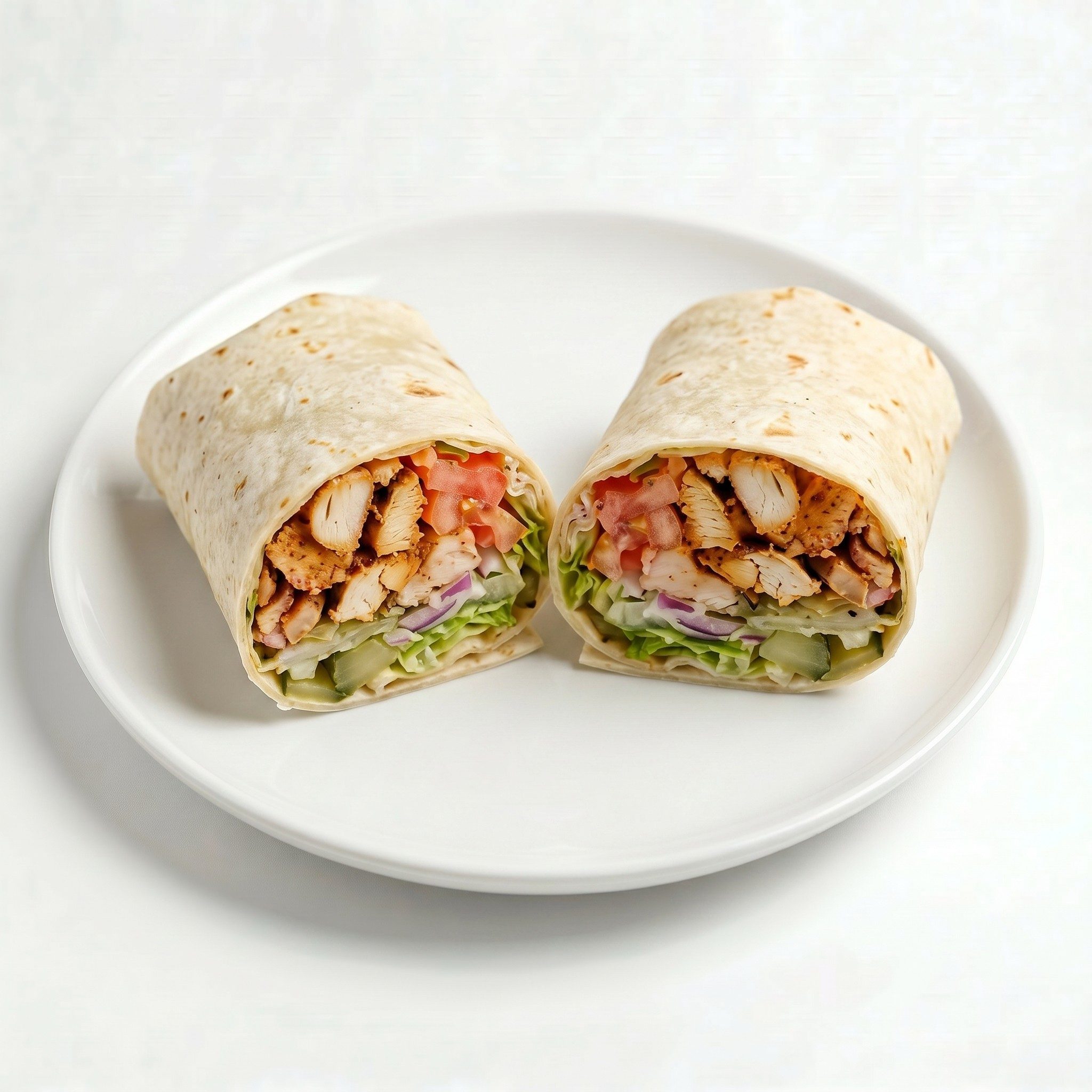 Chicken Shawarma Wrap.