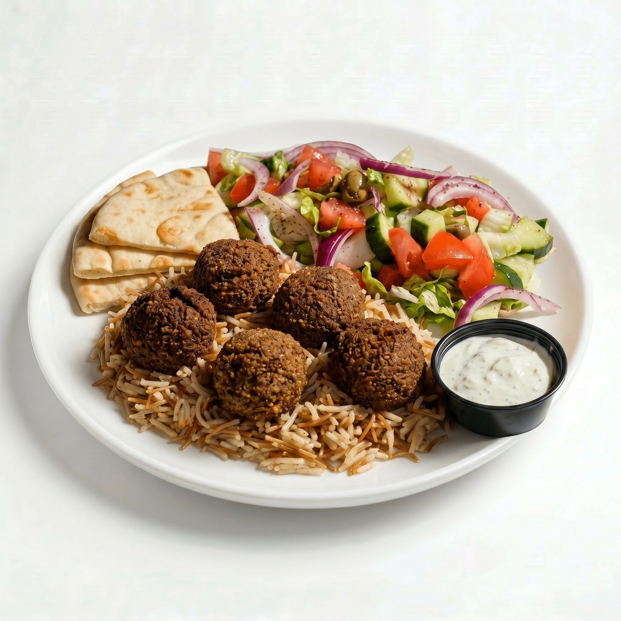Falafel Plate.