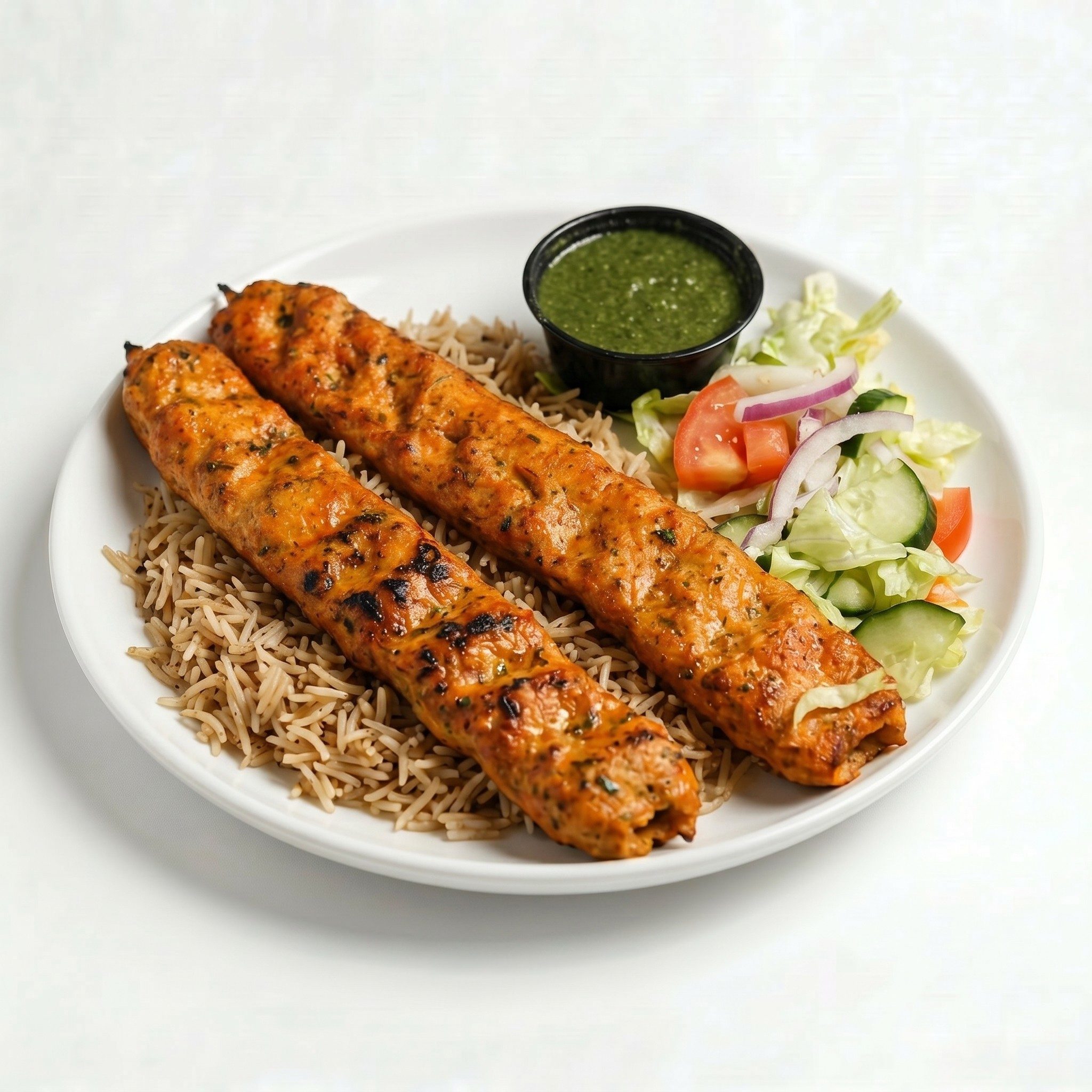 Ground Chicken Plate.